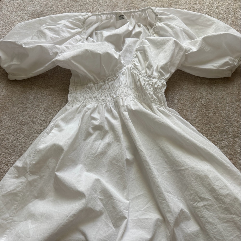 Aritzia White Mini Dress